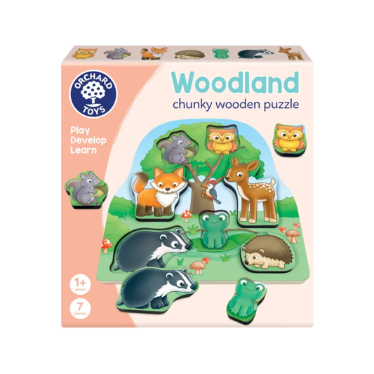 Orchard Toys Woodland Chunky Wooden Puzzle