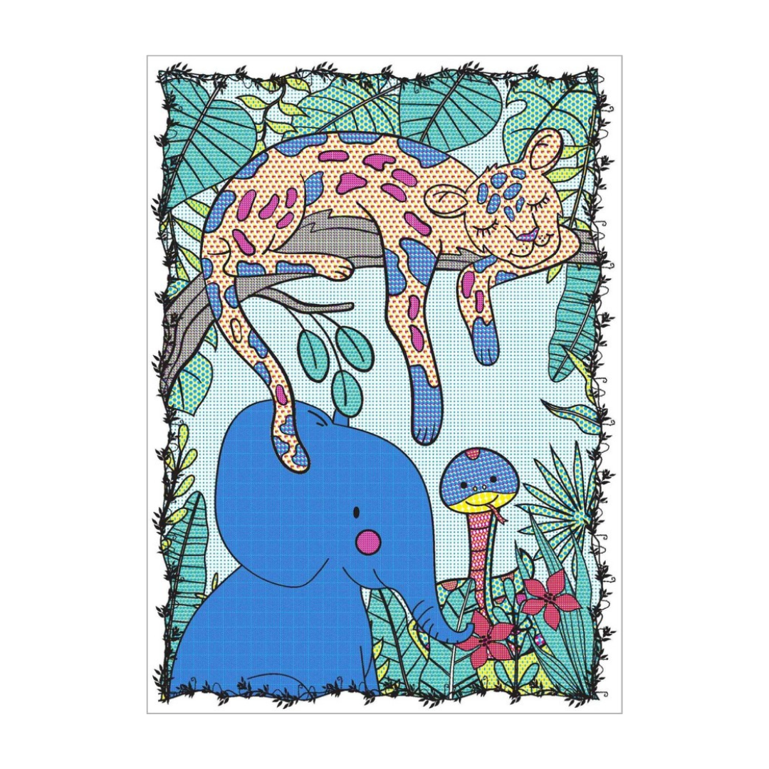 Paint With Water In The Jungle