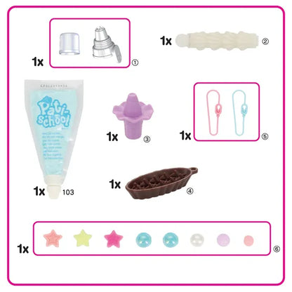 Pati School Pastel Keychains Creations Kit