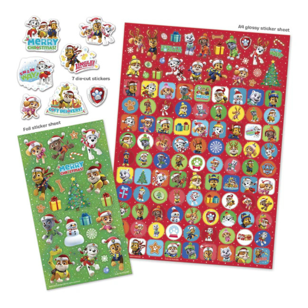 Paw Patrol Christmas Mega Sticker Pack