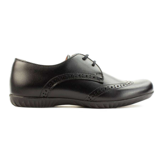 Petasil Emma School Shoe 5650 — Black