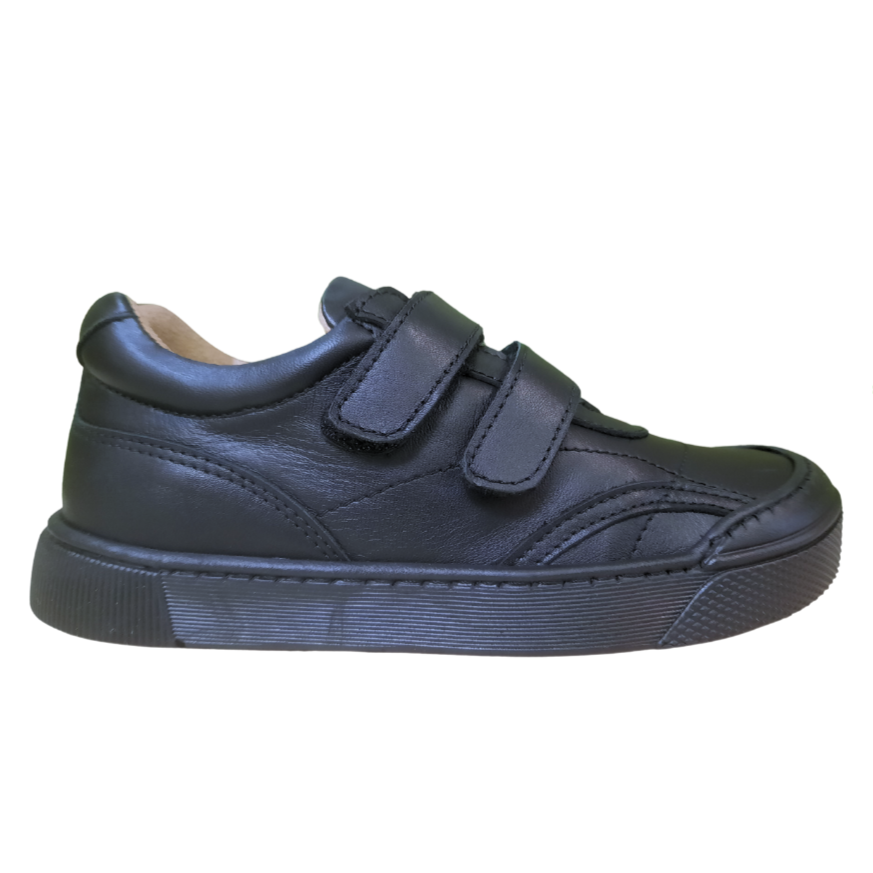 Petasil Luke School Shoe — Black – The Shoe Station