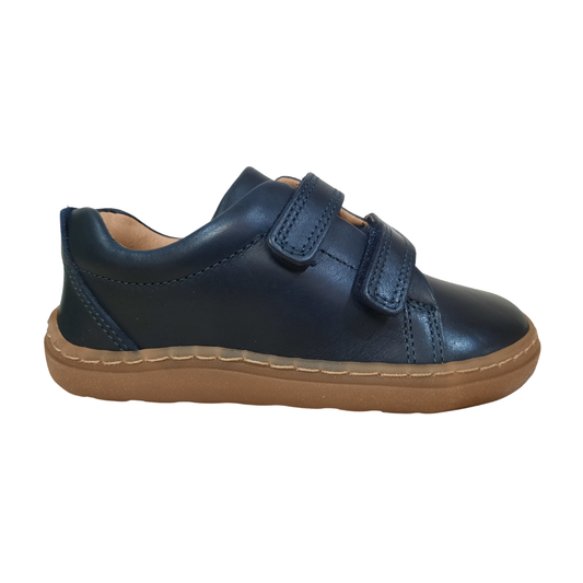 Petasil Pons Leather Shoe — Navy