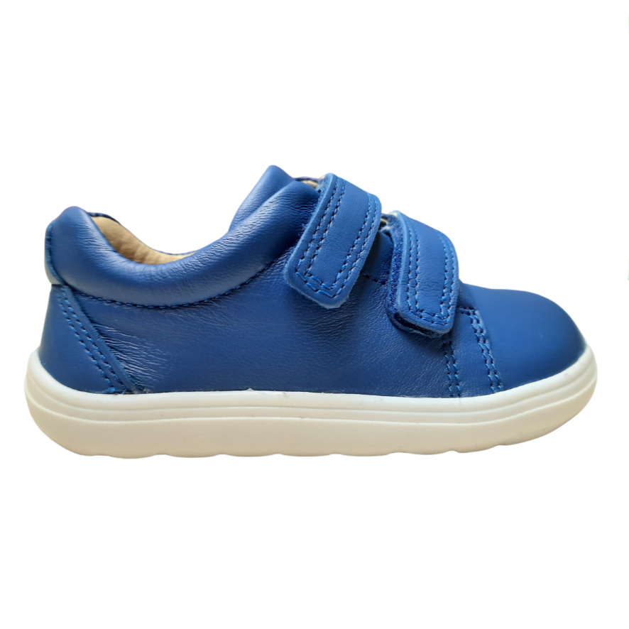 Petasil Pons Leather Shoe — Cobalt