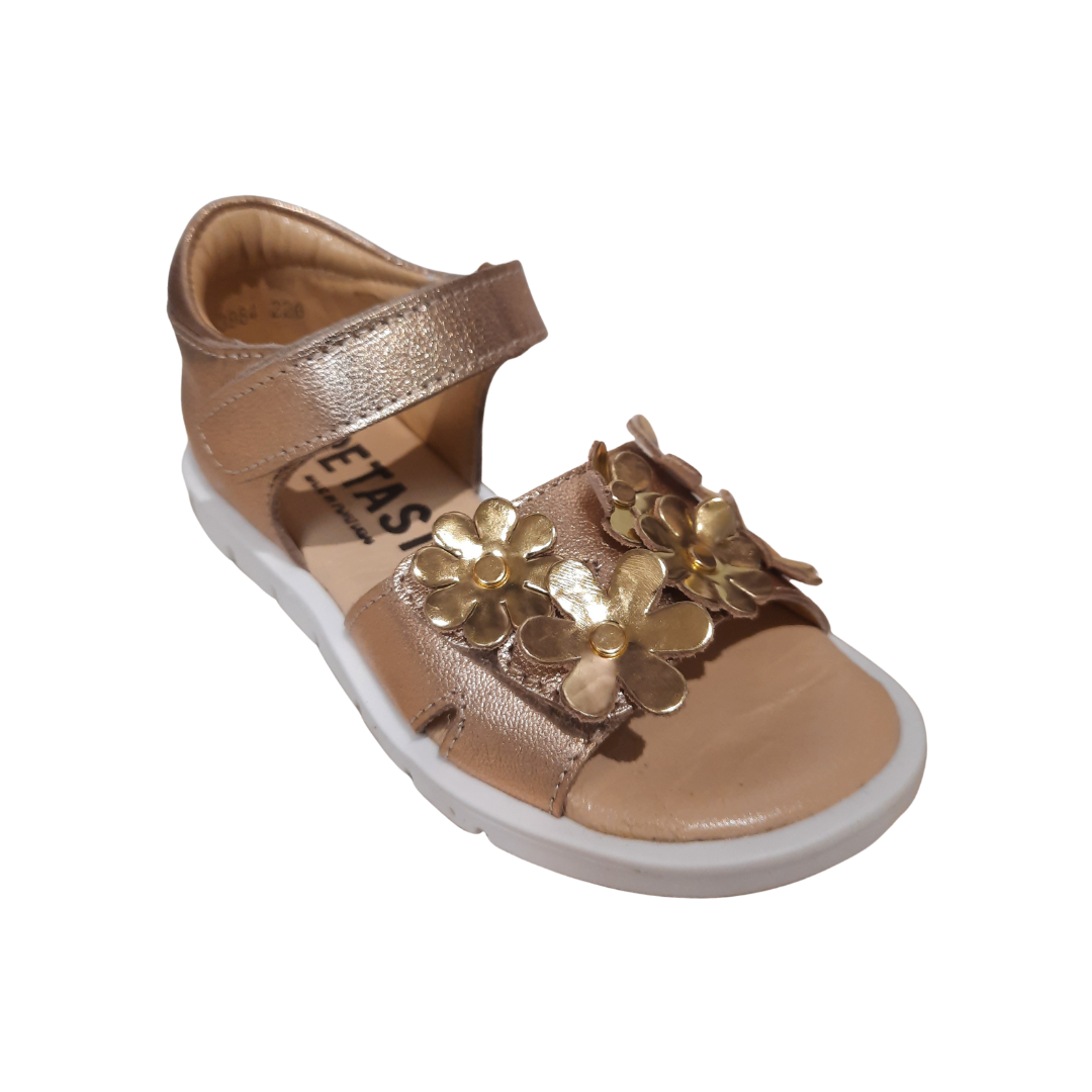 Petasil Flora Sandals 3984 — Ivory/Mirror Go