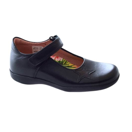Petasil Belinda School Shoe — Navy