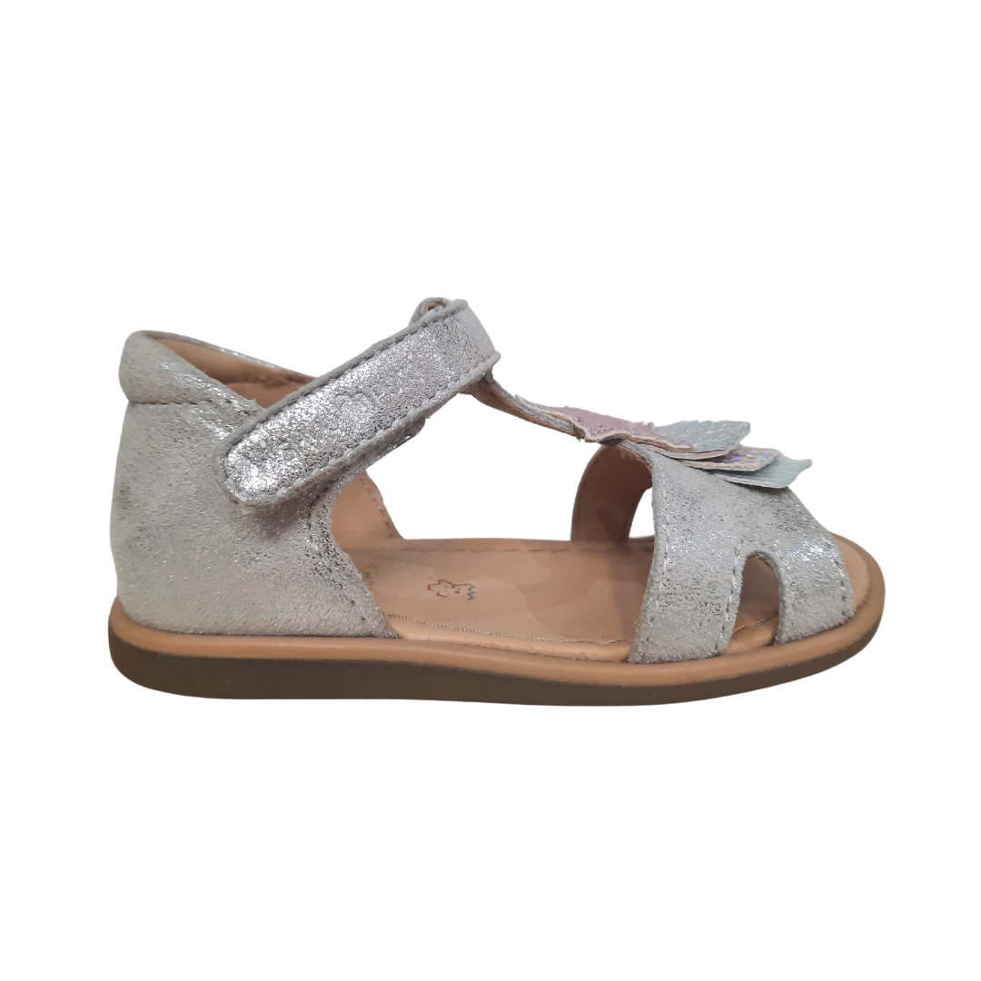Pom d'api Shoopom Sandal — Dust/Ice Silver