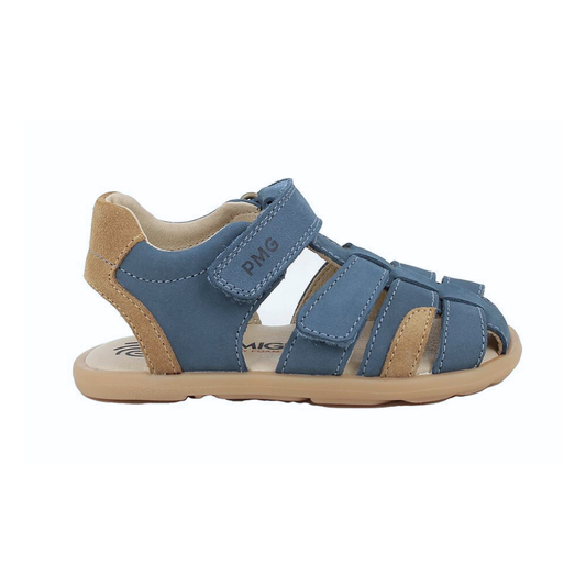 Primigi 1416 Sandalo Thin Closed Toe Sandal — Jeans