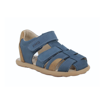 Primigi 1416 Sandalo Thin Closed Toe Sandal — Jeans