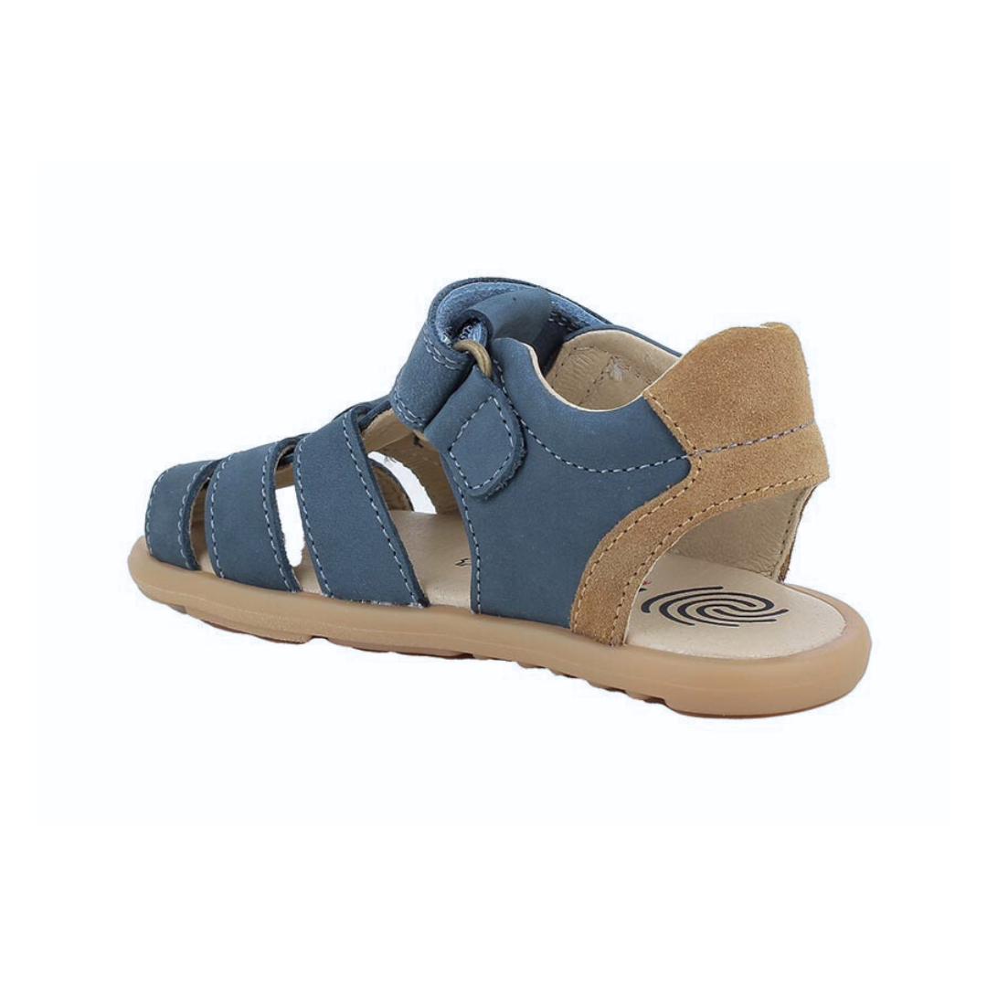 Primigi 1416 Sandalo Thin Closed Toe Sandal — Jeans