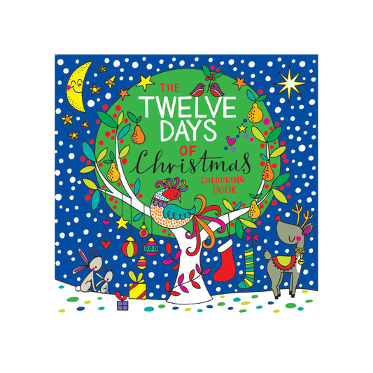 Rachel Ellen Colouring Book 12 Days Of Christmas