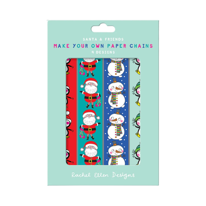 Rachel Ellen Paper Chains - Santa & friends