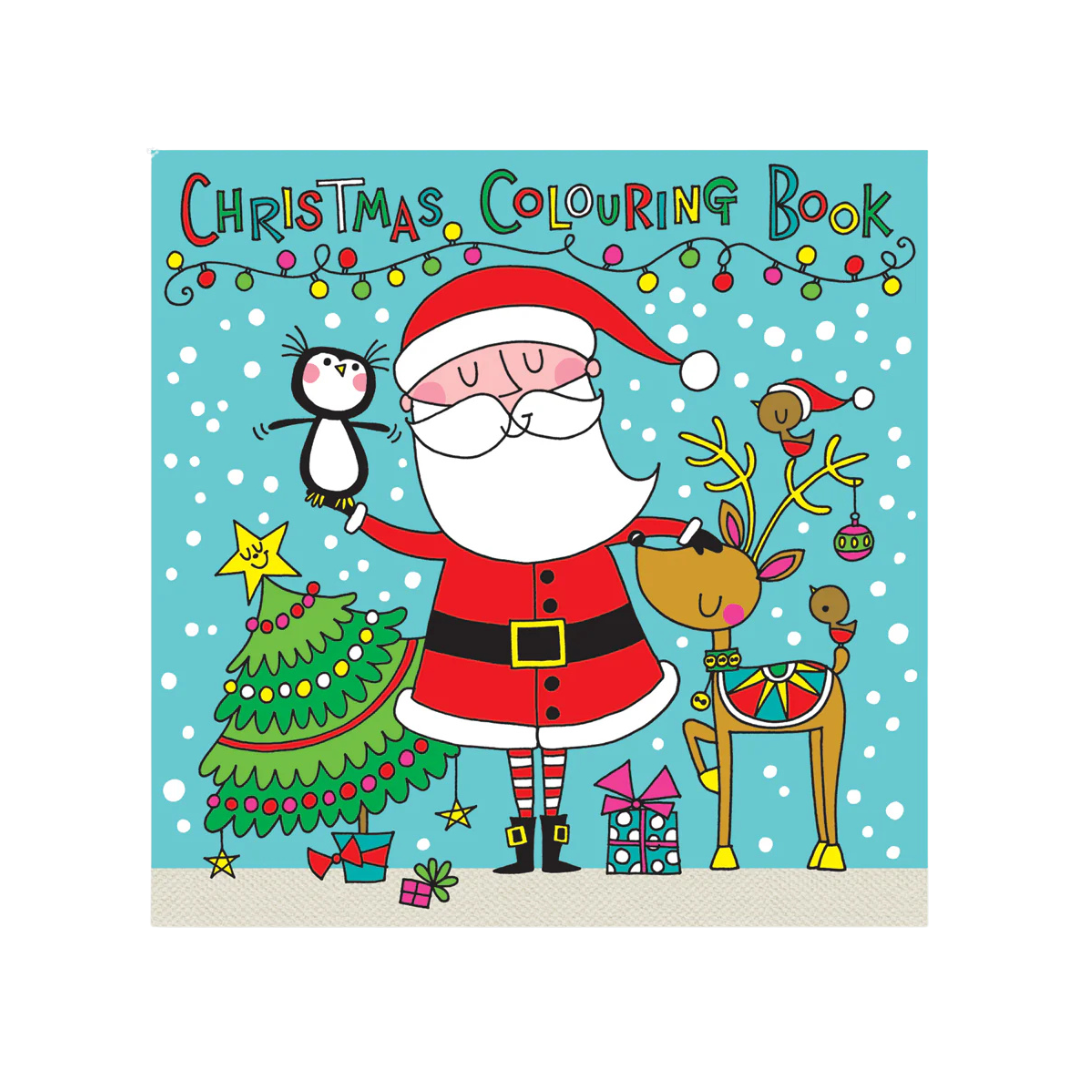 Rachel Ellen Colouring Book Christmas Santa Scene