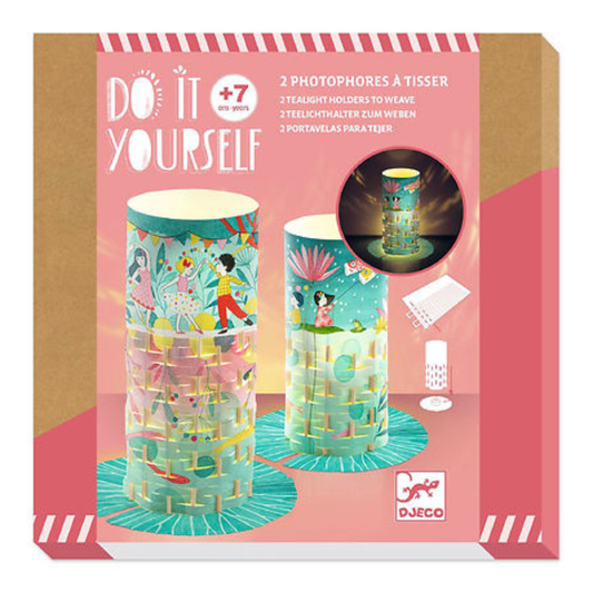 Djeco DJ07968 DIY Tealight Holders - Fire Flies Dance