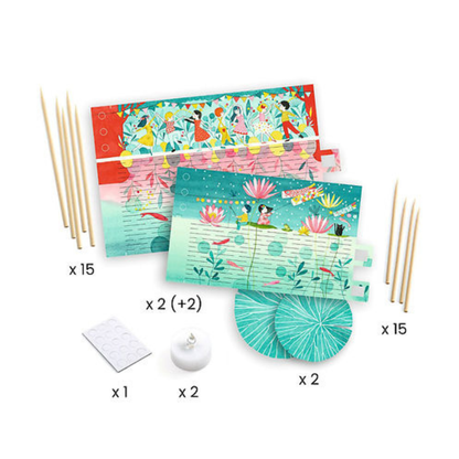 Djeco DJ07968 DIY Tealight Holders - Fire Flies Dance