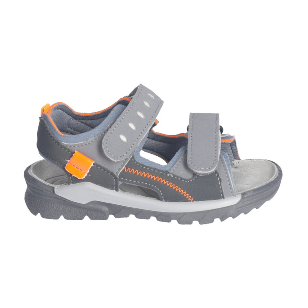 Ricosta Tajo Sandal — Grey/Orange
