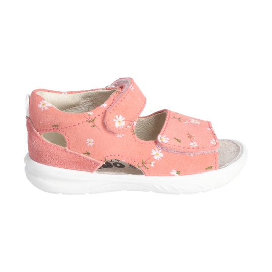 Ricosta Banu Open Toe Sandal — Strawberry