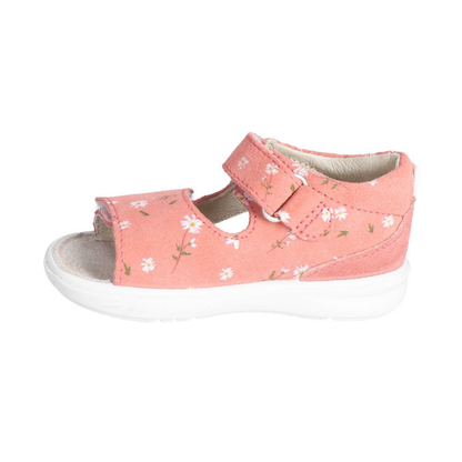 Ricosta Banu Open Toe Sandal — Strawberry