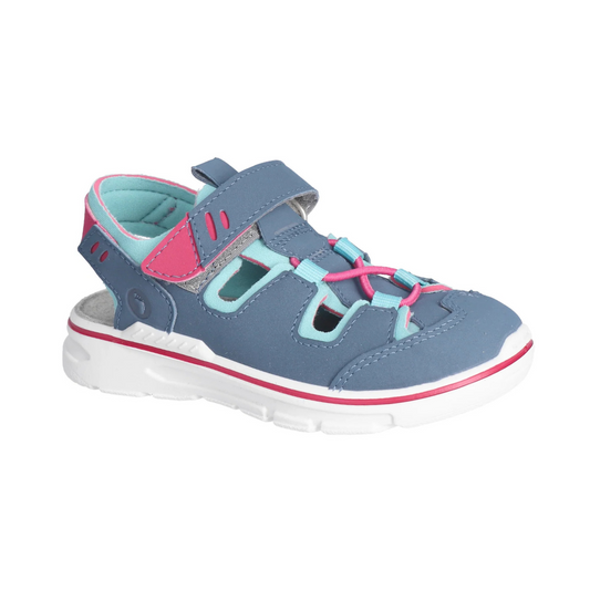 Ricosta Byron Sandal — Turqoise/Pink