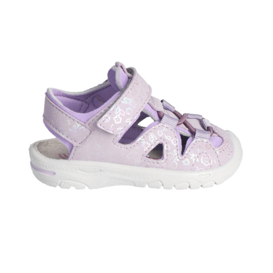 Ricosta Gary Closed Toe Sandals — Misty/Blueberry