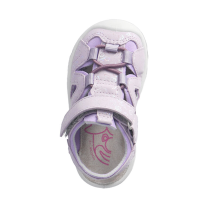 Ricosta Gary Closed Toe Sandals — Misty/Blueberry