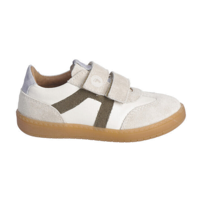 Ricosta Milan Shoe — Beige/Jeans/Forest