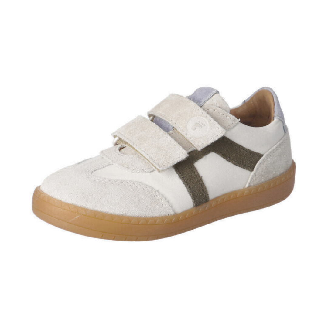 Ricosta Milan Shoe — Beige/Jeans/Forest