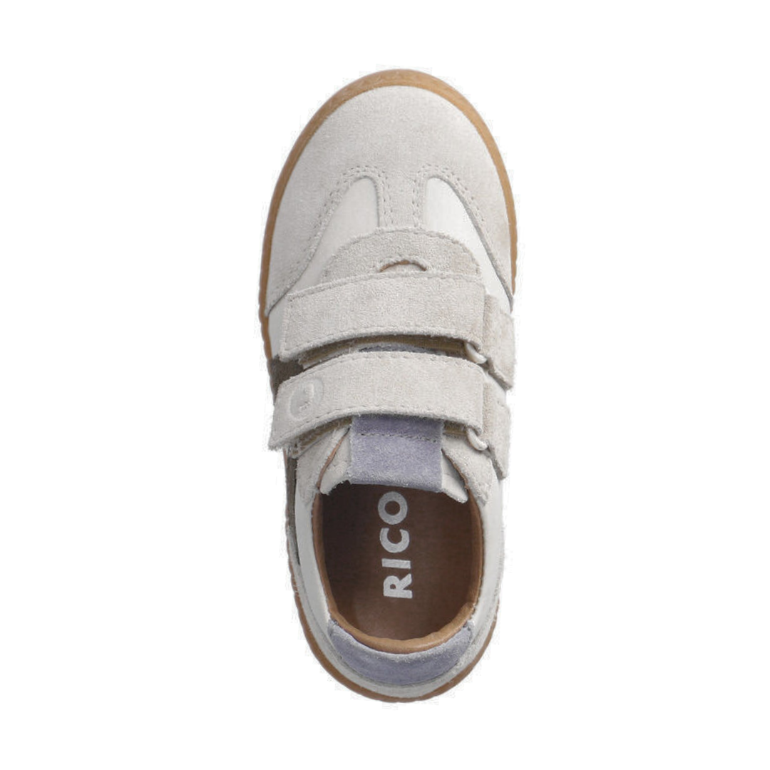 Ricosta Milan Shoe — Beige/Jeans/Forest