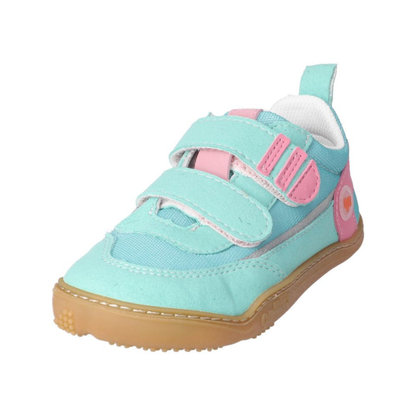 Ricosta Qnuffs Erle Barefoot Vegan Shoes — Jade/Rosa