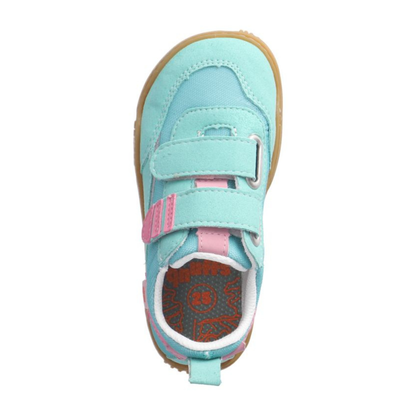 Ricosta Qnuffs Erle Barefoot Vegan Shoes — Jade/Rosa