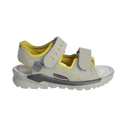 Ricosta Tajo Sandal — Eukalyptus/Gelb