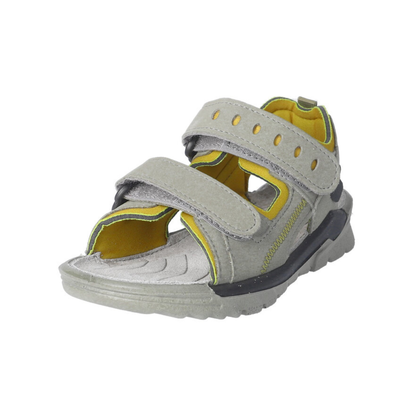 Ricosta Tajo Sandal — Eukalyptus/Gelb