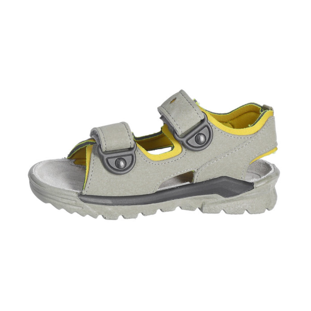 Ricosta Tajo Sandal — Eukalyptus/Gelb