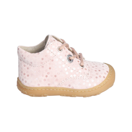Ricosta Dots Short Boot — Powder