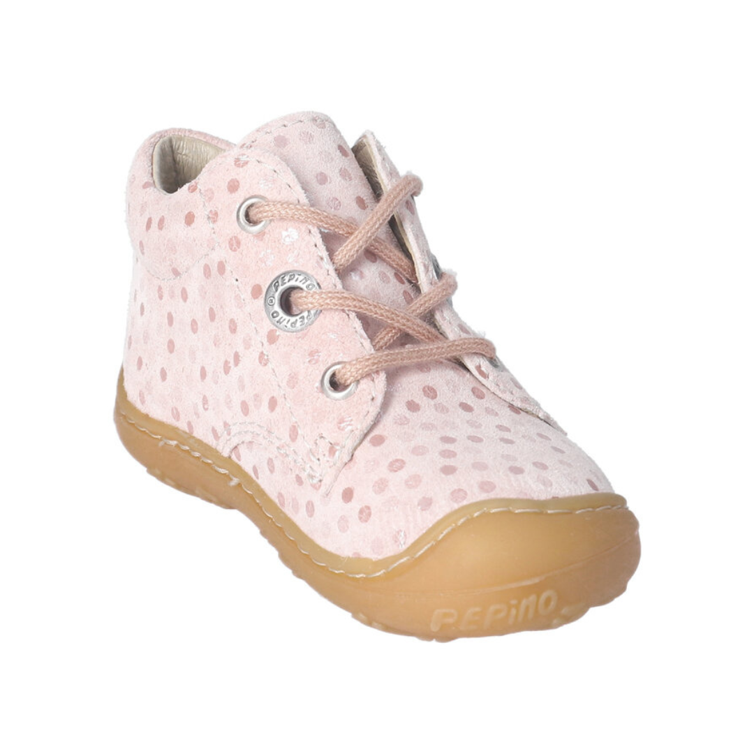 Ricosta Dots Short Boot — Powder