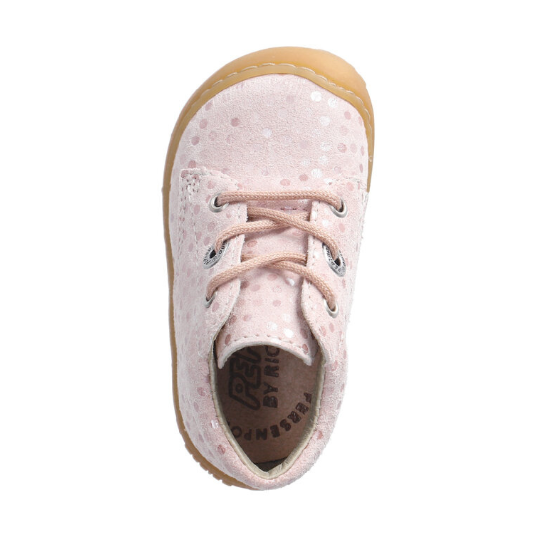 Ricosta Dots Short Boot — Powder