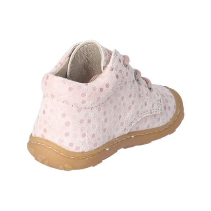 Ricosta Dots Short Boot — Powder