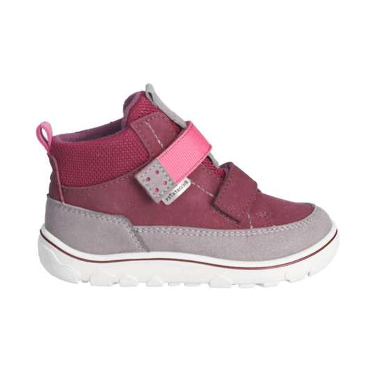 Ricosta Joko W/P Short Boot — Merlot/Grey