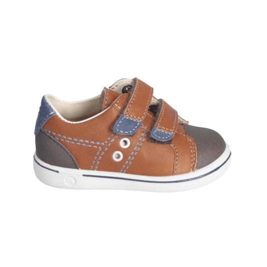 Ricosta Nippy Shoe — Cognac/Reef