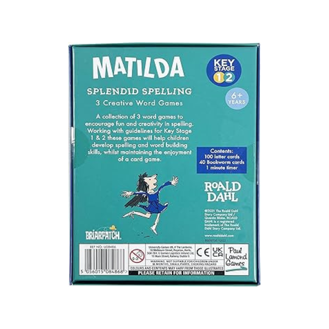 Roald Dahl Matilda Splendid Spelling