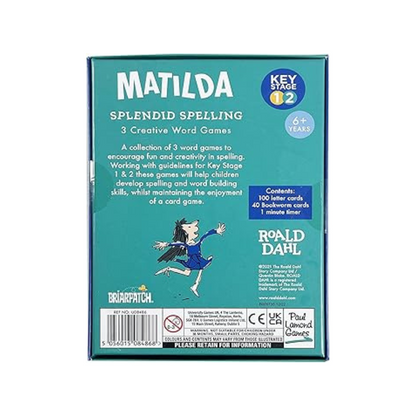 Roald Dahl Matilda Splendid Spelling