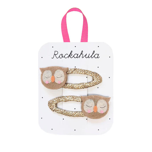 Rockahula H2073B Sleepy Owl Clips