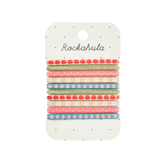 Rockahula H2437B Alpine Flower Elastic Pony Pack