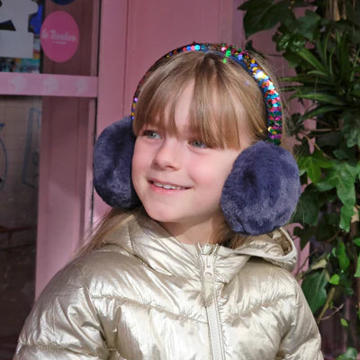 Rockahula Rainbow Sequin Earmuffs