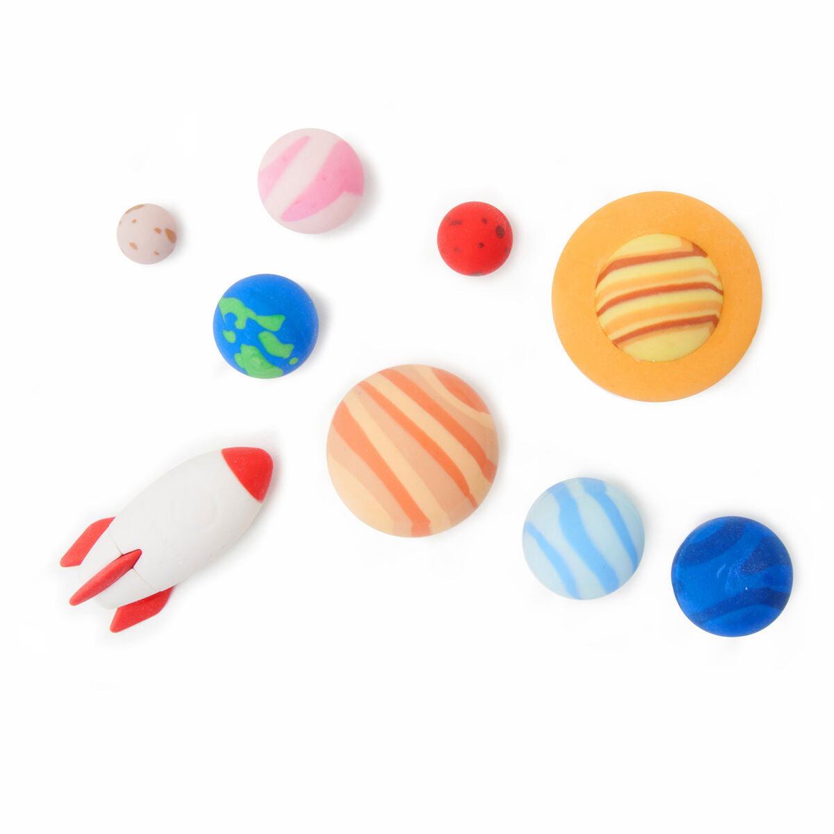 Legami Solar System Erasers