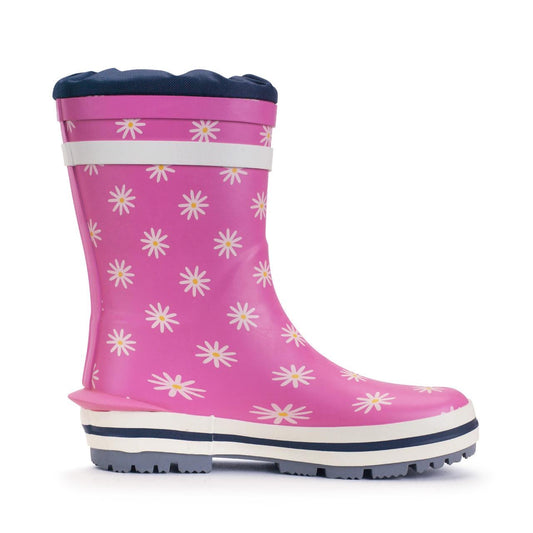 Start-Rite Big Puddle Welly — Pink Daisy