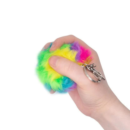 Scrunchems Fury Squish Ball Keychain