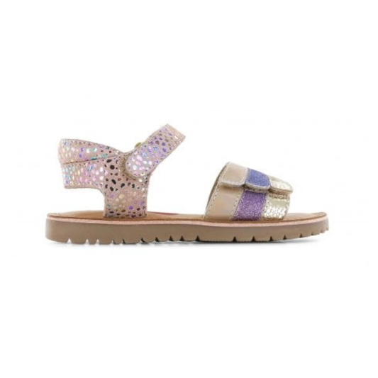 Shoesme Open Sandal CA24S034-C — Pink Metallic