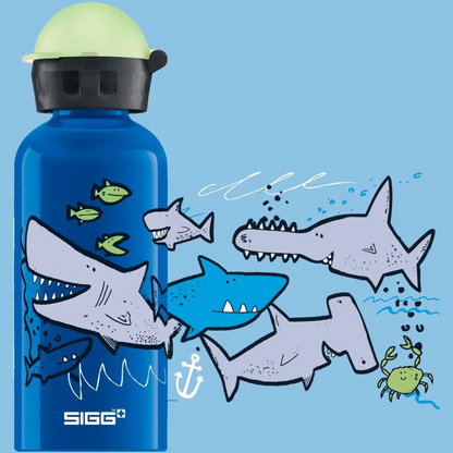 Sigg Bottle 8624.90 Sharkies 0.4L