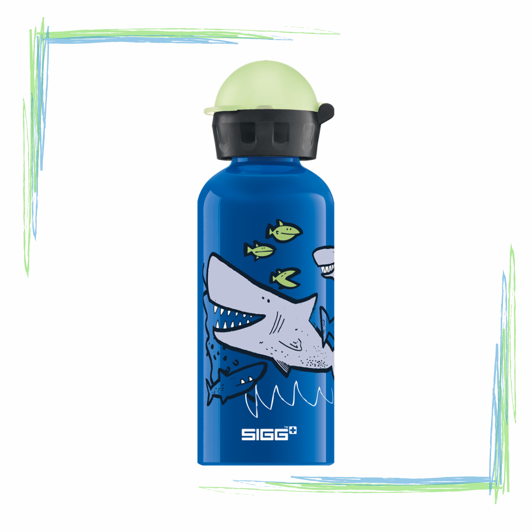 Sigg Bottle 8624.90 Sharkies 0.4L